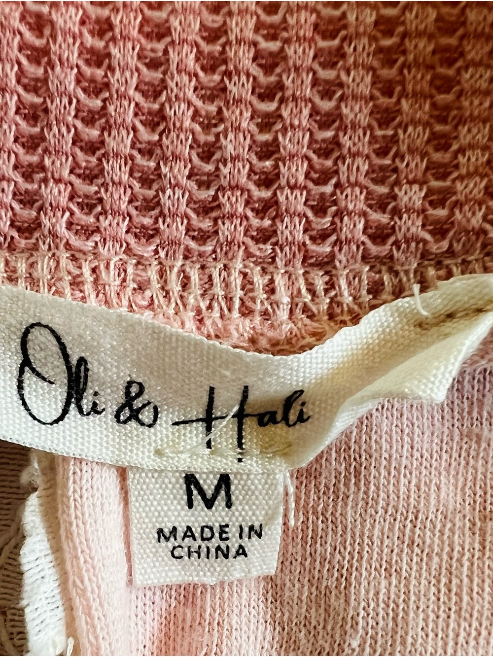 Oli & Hali Top Blouse Patchwork Oversized Cotton Blend - Picture 7 of 8